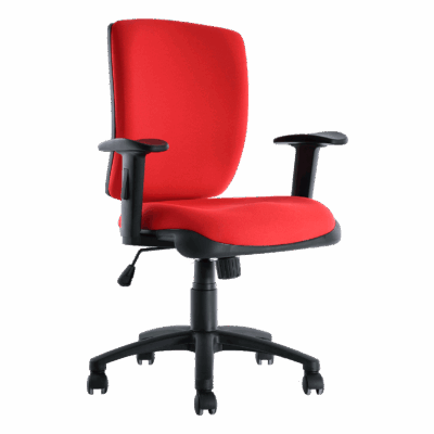BM 2380 Silla operativa respaldo medio, brazos ajustables