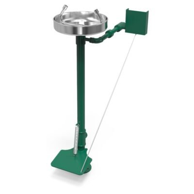 GC-210-CP Lavaojos de columna galvanizado