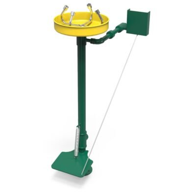 GC-211-DP Lavaojos de columna galvanizado