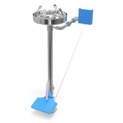GC-220-DP Lavaojos de columna acero inoxidable